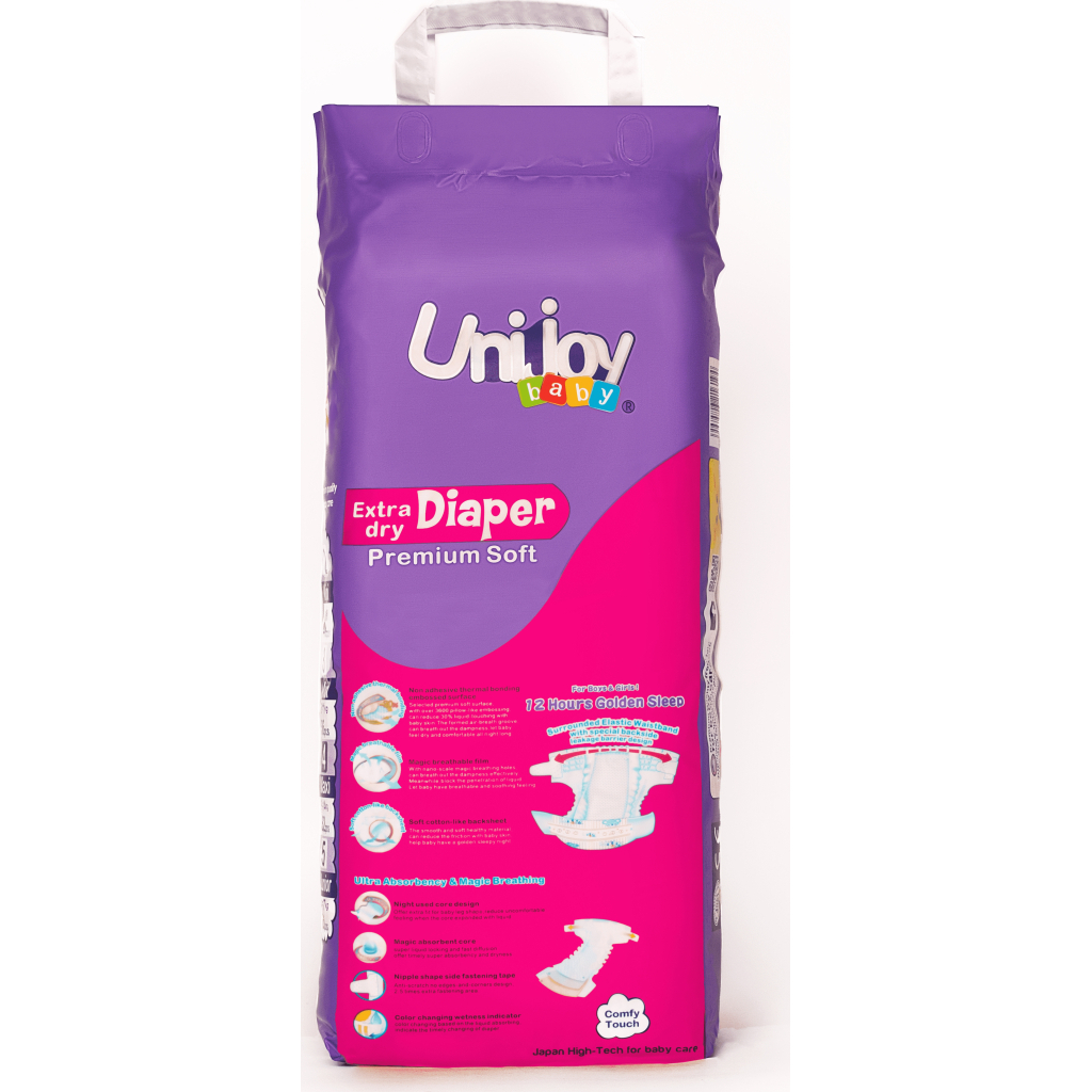 Підгузки Unijoy baby Soft М 3 (6-11 кг) 36 шт (6998526216187) Підгузки Unijoy baby Soft М 3 (6-11 кг) 36 шт (6998526216187)