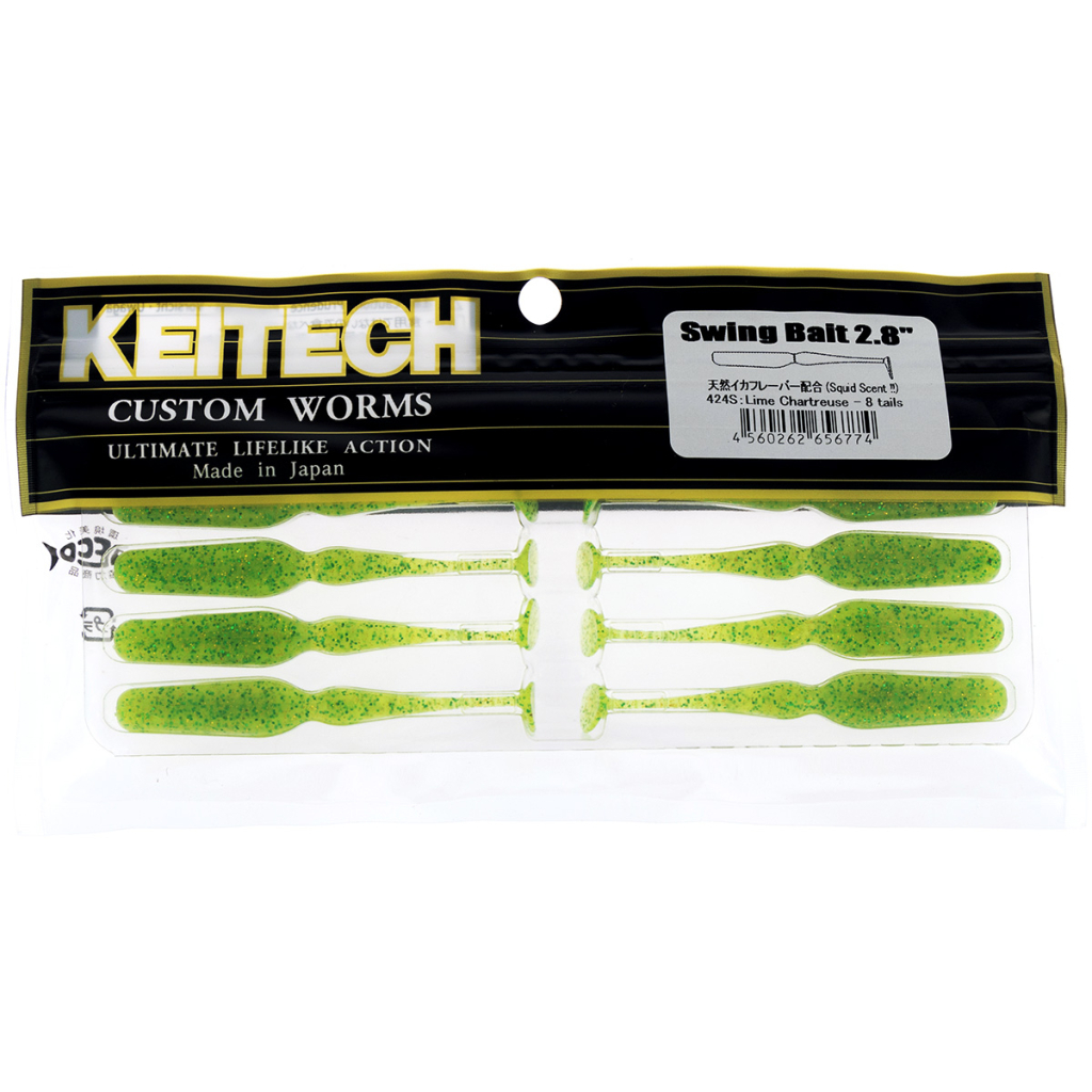 Силікон рибальський Keitech Swing Bait 2.8" (8 шт/уп) 424 Lime Chartreuse (1551.14.90) Силікон рибальський Keitech Swing Bait 2.8" (8 шт/уп) 424 Lime Chartreuse (1551.14.90)
