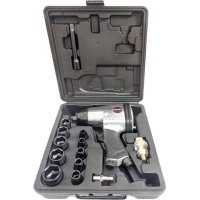 AEROPRO pneumatic screwdriver 1/2" max 350N/m; 7000 rpm, with 17 heads (RP7808)