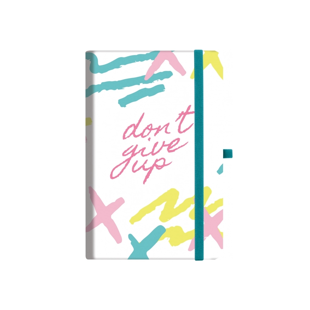 Книга записна Optima Dont give up А5 128 аркушів лінія (O20812-23)