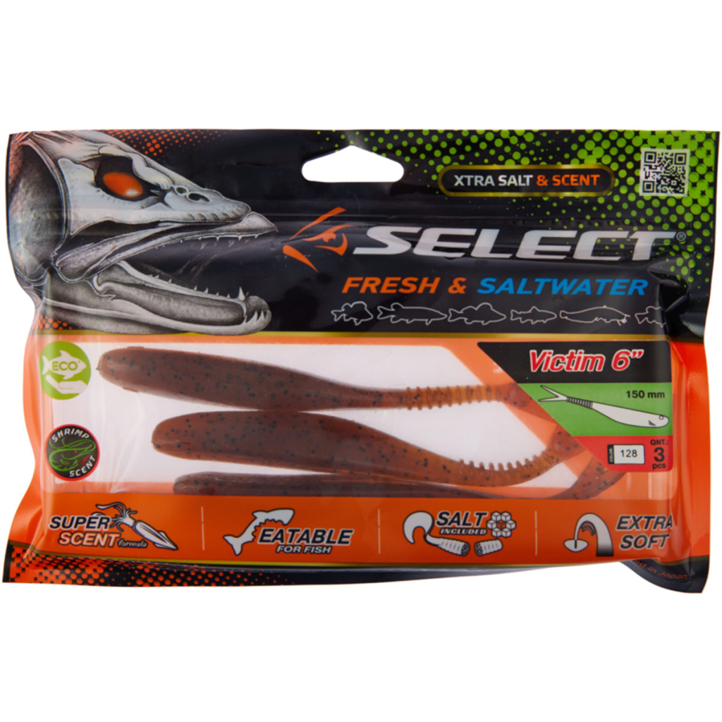 Силікон рибальський Select Victim V-Tail 6" 128 (3 шт/уп) (1870.74.52)