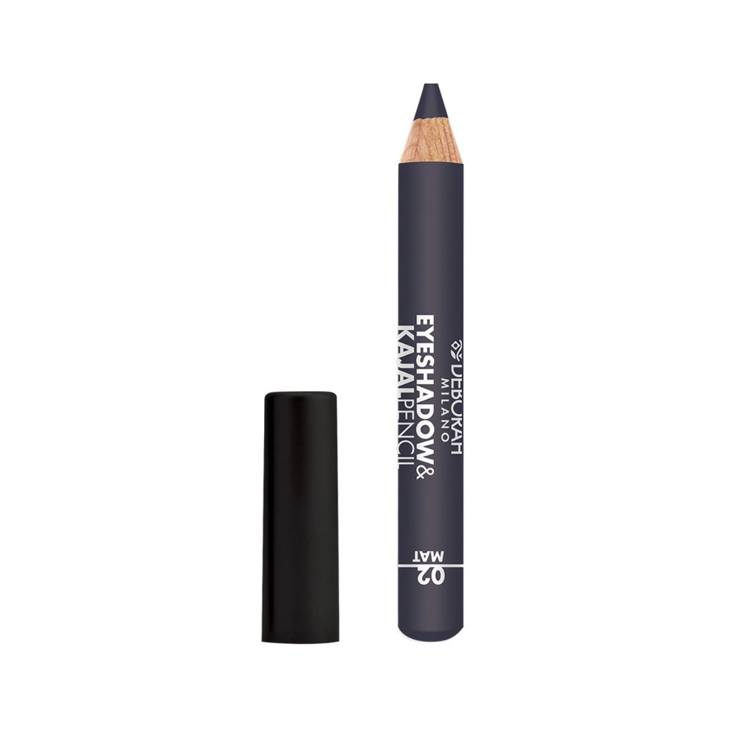 Тіні для повік Deborah Eyeshadow & Kajal Pencil 02 - Mat Grey (8009518319613)