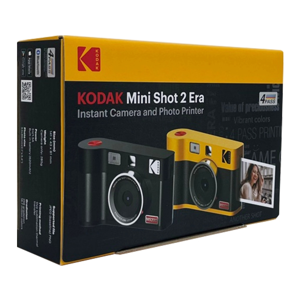 Камера миттєвого друку Kodak Mini Shot 2 Era Black (MS200)