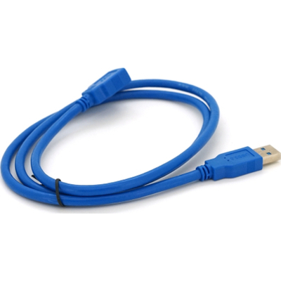 Дата кабель USB 3.0 AM/AF 1.0m blue Voltronic (YT-3.0AM\AF-1.0BL)