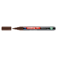 Marker Edding Paint e-791 1-2 mm round brown (e-791/07n)