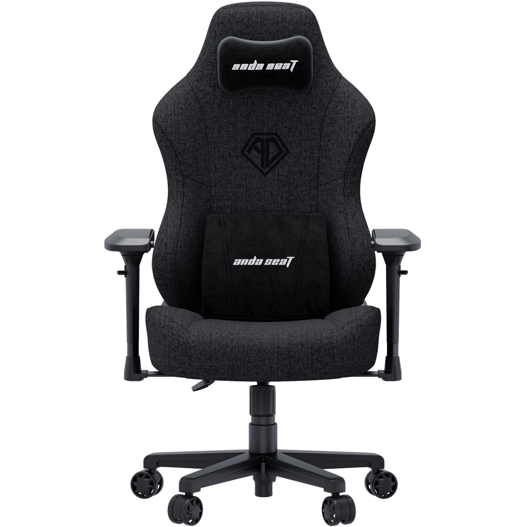 Крісло ігрове Anda Seat Phantom 3 Pro Fabric Size L Dark Gray (AD18YC-06-GB-F)