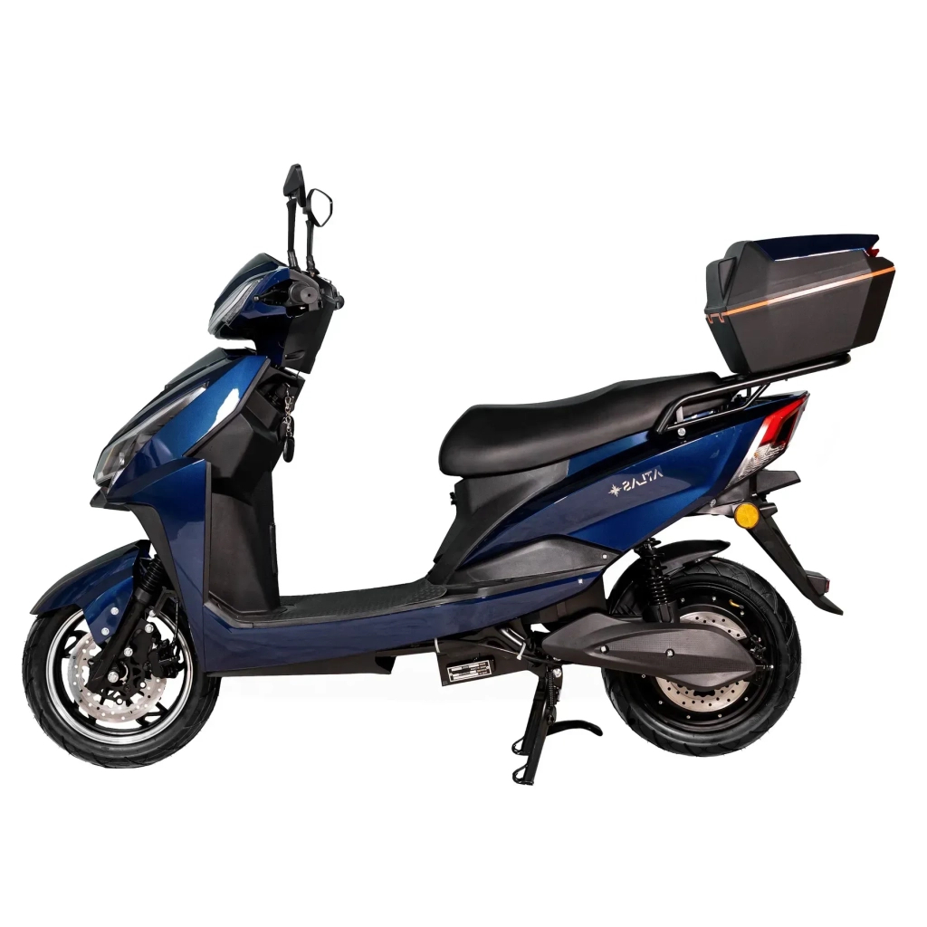 Електроскутер Atlas Spider 2 Box 2000W Lithium Cyan Blue (4029)
