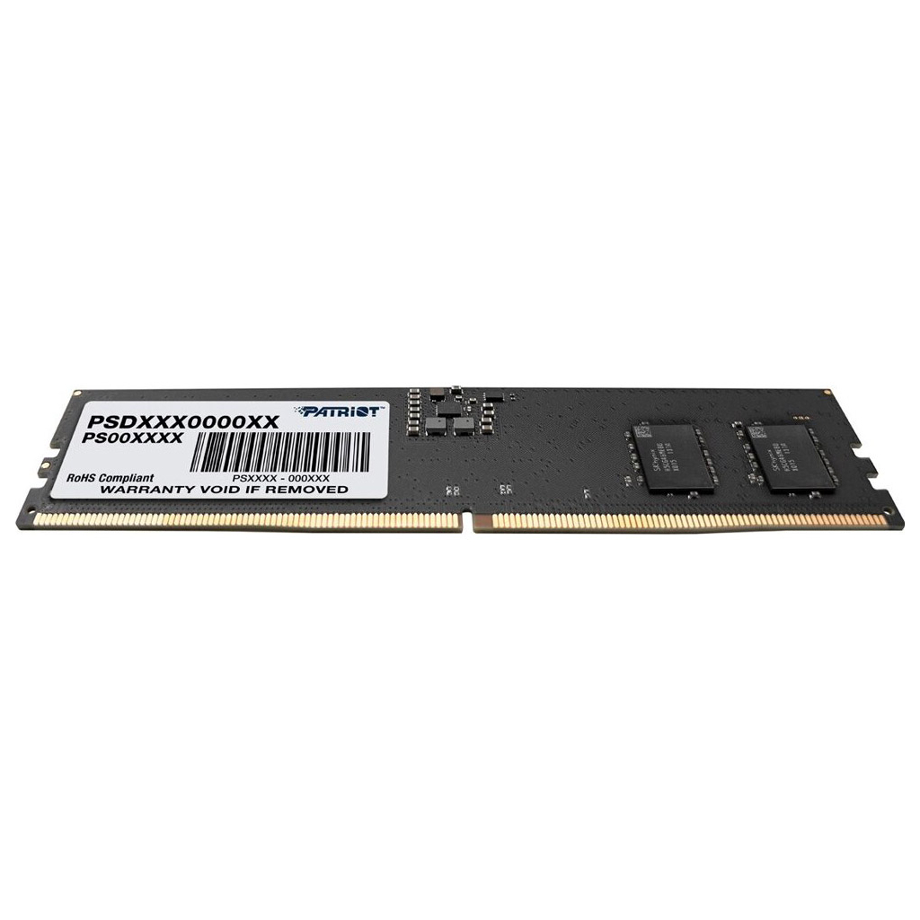 Модуль пам'яті для комп'ютера DDR5 32GB 5200 MHz Signature Line Patriot (PSD532G52002) Модуль пам'яті для комп'ютера DDR5 32GB 5200 MHz Signature Line Patriot (PSD532G52002)