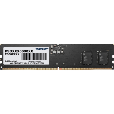 Модуль пам'яті для комп'ютера DDR5 32GB 5200 MHz Signature Line Patriot (PSD532G52002)