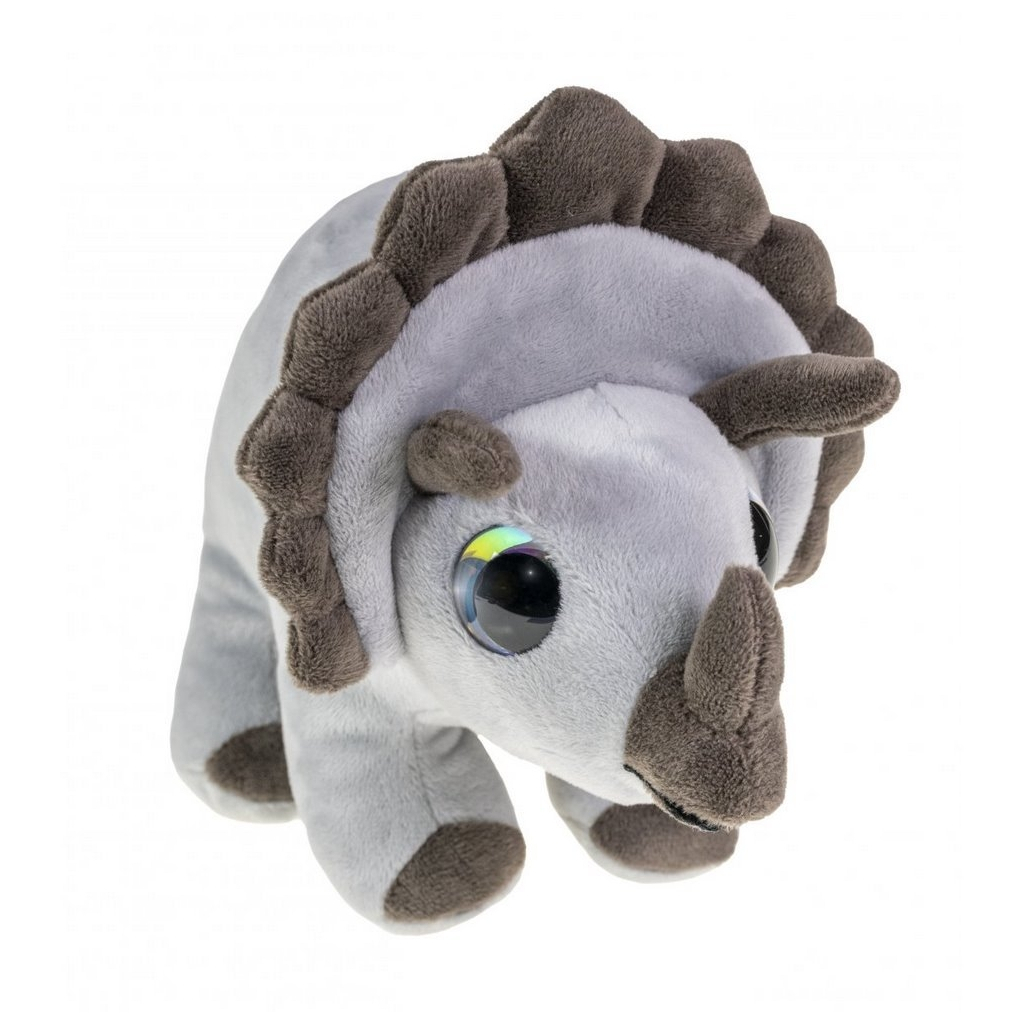 М'яка іграшка Lumo Stars Динозавр Тріцератопс велика 24 см (59530)