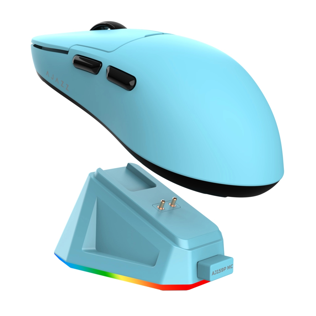 Мишка Ajazz AJ159P MC Wireless/Bluetooth/USB Charging Dock Blue (AJ159P-MC-Blue)