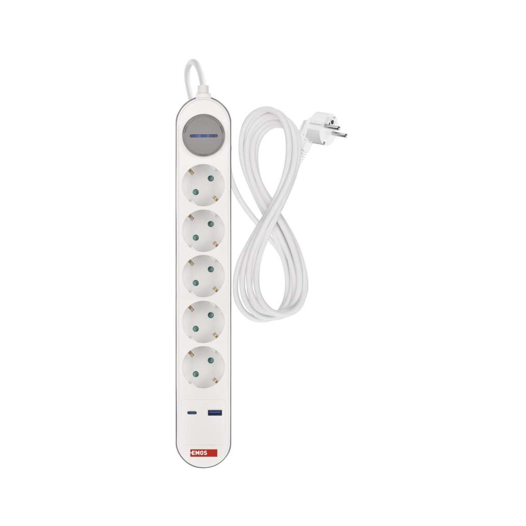 Мережевий подовжувач EMOS P1523FC Мережевий подовжувач EMOS P1523FC