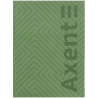 Notebook Axent A4 Pattern, 96 sheets cell, green (8425-1-A)