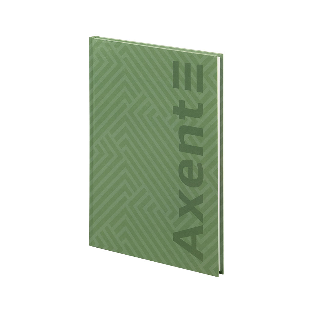 Книга записна Axent A4 Pattern, 96 аркушів клітинка, зелений (8425-1-A) Книга записна Axent A4 Pattern, 96 аркушів клітинка, зелений (8425-1-A)