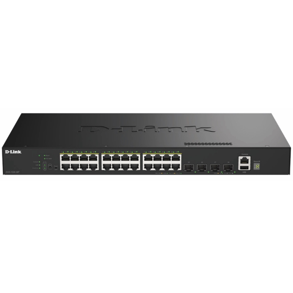 Комутатор мережевий D-Link DGS-1530-28