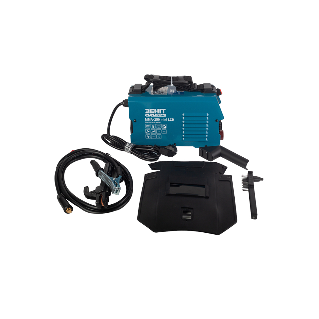 Зварювальний апарат Зеніт Профі MMA-250 mini LCD (854599)
