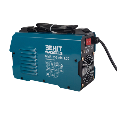 Зварювальний апарат Зеніт Профі MMA-250 mini LCD (854599)