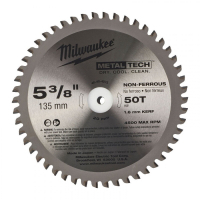 Milwaukee saw blade for metal, 135x20mm, 50 teeth. (48404075)
