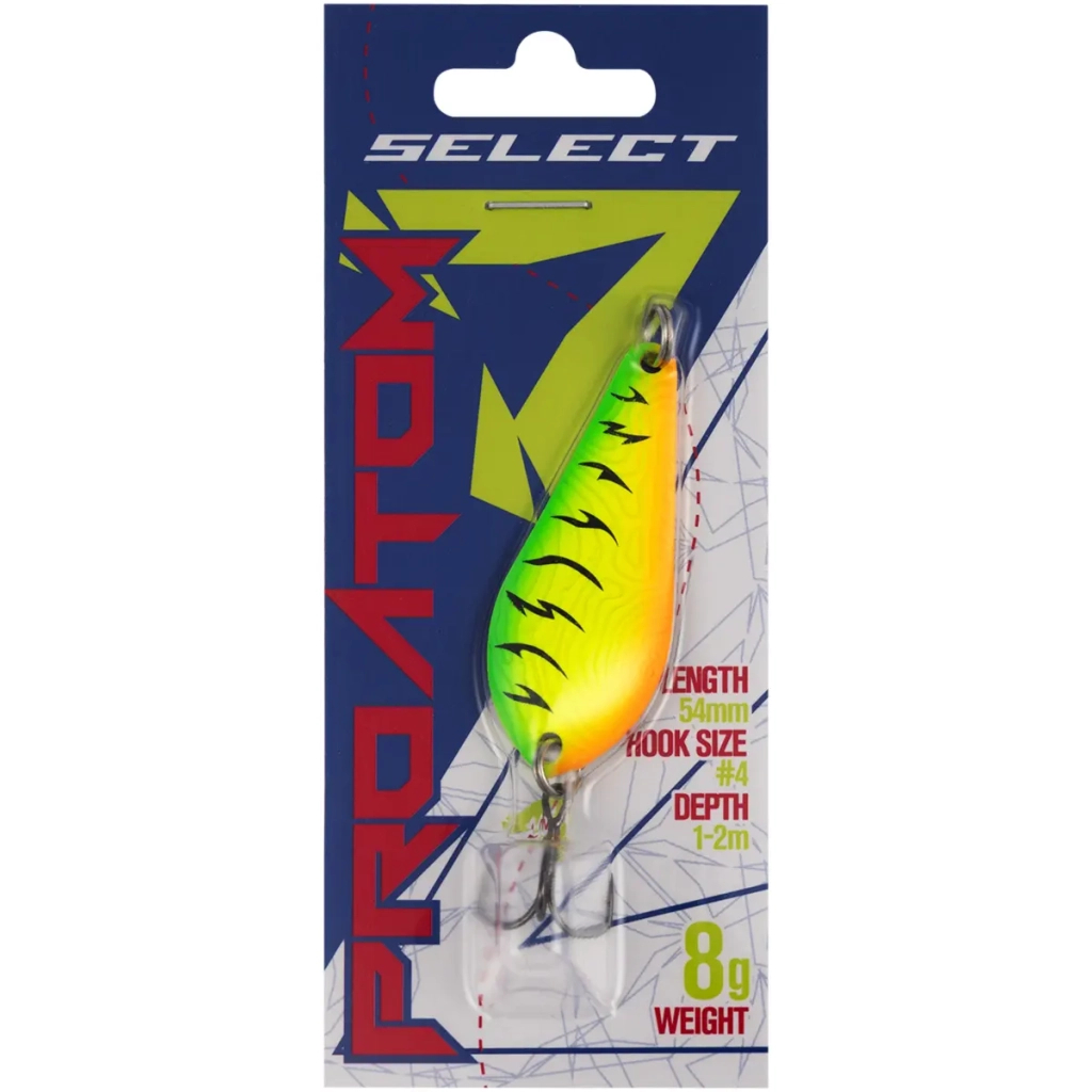 Блешня Select ProAtom 8.0g 54mm 10 (1870.77.19) Блешня Select ProAtom 8.0g 54mm 10 (1870.77.19)