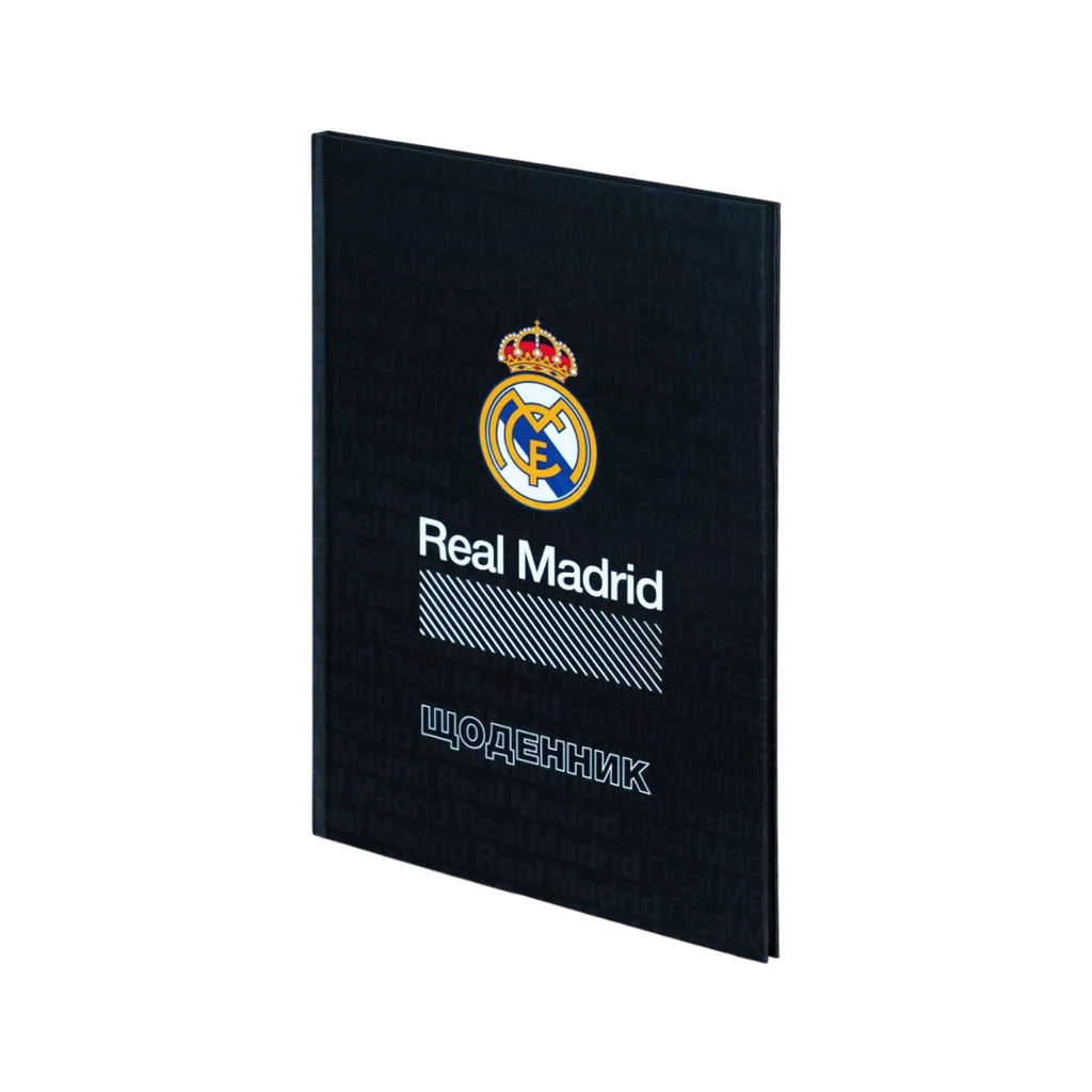 Щоденник шкільний Kite Real Madrid, тверда обкладинка (RL26-262-2)