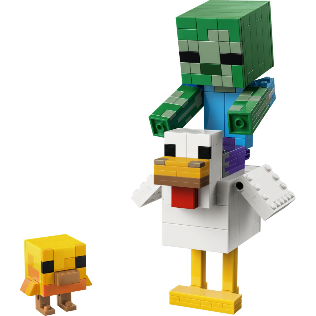 Конструктор LEGO Minecraft Курячий Жокей (21582) Конструктор LEGO Minecraft Курячий Жокей (21582)