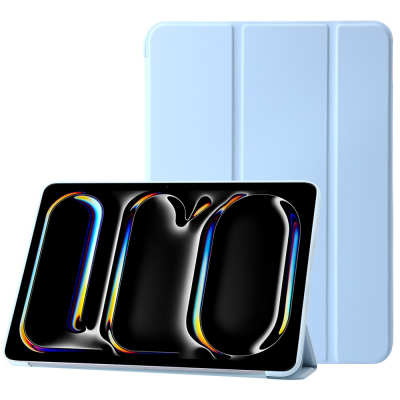 Чохол до планшета BeCover Tri Fold Soft TPU Silicone Apple iPad Pro 11" M5 2025 Light Blue (715993)