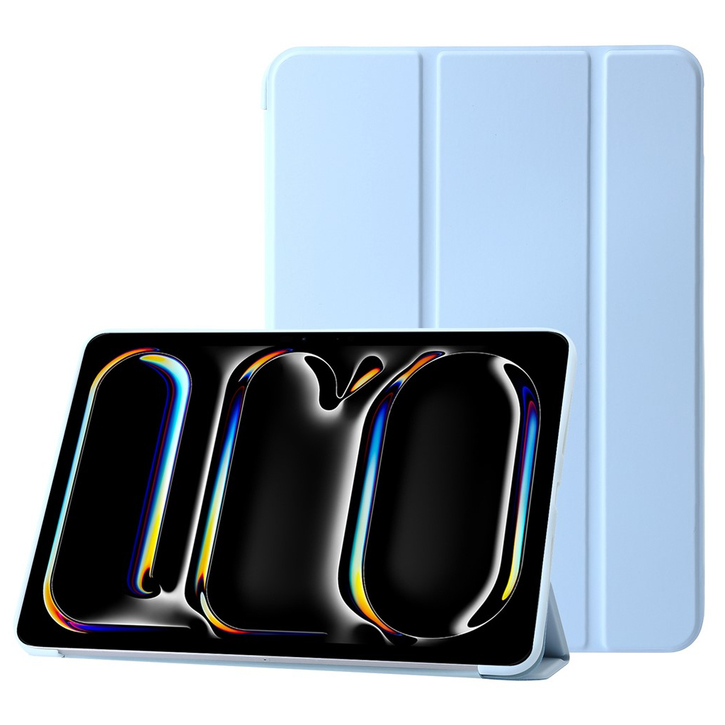 Чохол до планшета BeCover Tri Fold Soft TPU Silicone Apple iPad Pro 11" M5 2025 Light Blue (715993)