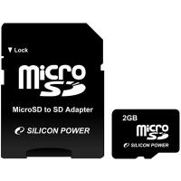 Карта пам'яті Silicon Power 2Gb microSD (SP002GBSDT000V10-SP)