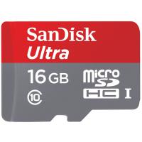 Карта пам'яті SanDisk 16GB microSDHC Class 10 UHS-I U3 (SDSQUNC-016G-GN6MA)