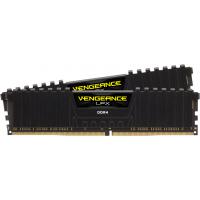 Модуль пам'яті для комп'ютера DDR4 8GB (2x4GB) 3000 MHz Vengeance LPX Black Corsair (CMK8GX4M2B3000C15)