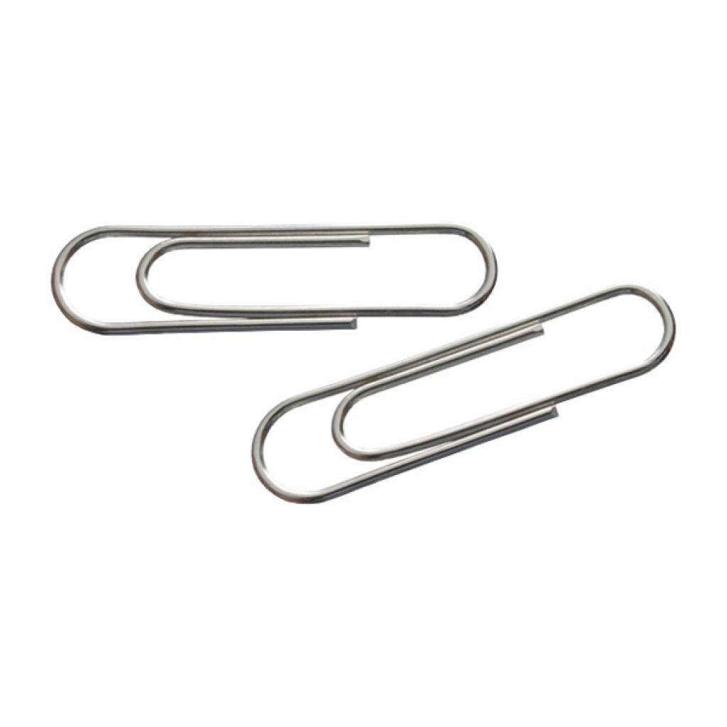 Скріпки канцелярські Axent rounded, nickel-plated, 50 мм, 100 шт. (4102-А) Скріпки канцелярські Axent rounded, nickel-plated, 50 мм, 100 шт. (4102-А)