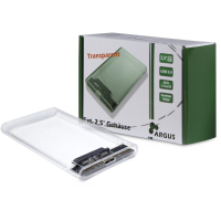 Кишеня зовнішня Argus 2.5' SATA III, max 4TB ,USB 3.0 (GD-25000)