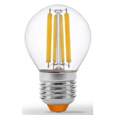Light bulb Videx Filament G45F 6W E27 3000K 220V (VL-G45F-06273)