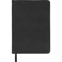 Weekly magazine Buromax undated Amazonia A6 with pcs. leather on 288 pages Black (BM.2612-01)