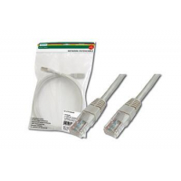 Патч-корд 20м, UTP, cat.5e, CU, AWG 26/7, PVC, grey Digitus (DK-1511-200)