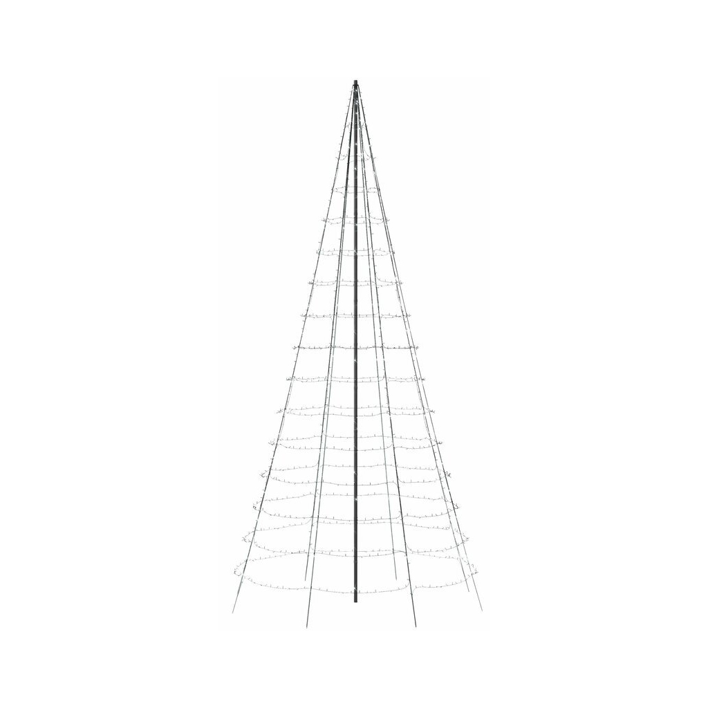 Гірлянда Twinkly Smart LED Light tree RGBW 450, Gen II, IP44, 3м (TWP500SPP-BEU)
