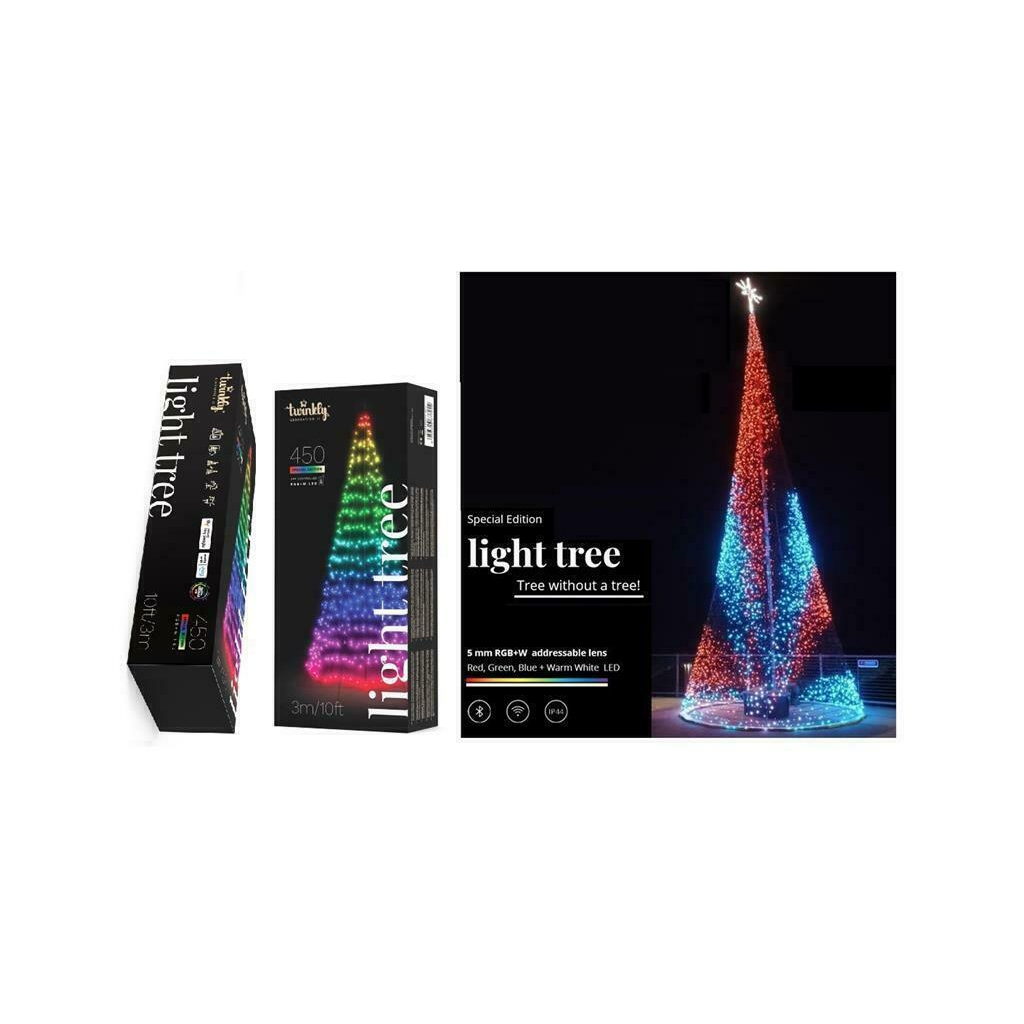 Гірлянда Twinkly Smart LED Light tree RGBW 450, Gen II, IP44, 3м (TWP500SPP-BEU)