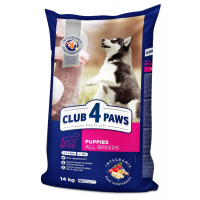 Сухий корм для собак Club 4 Paws Преміум. Для цуценят з високим вмістом курки 14 кг (4820083909696/4820215368476)