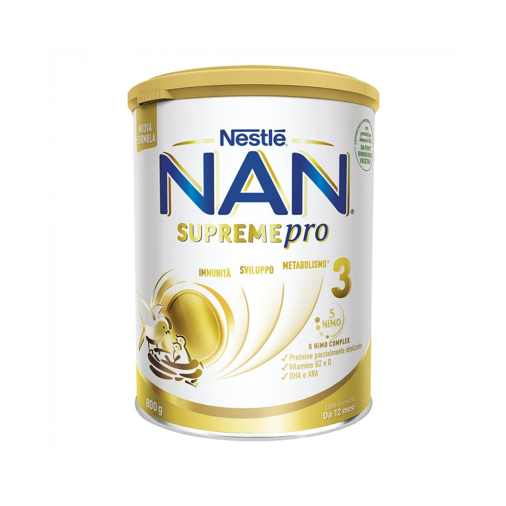 Дитяча суміш Nestle NAN 3 Supreme Pro від 12 міс. 800 г (7613287572875)