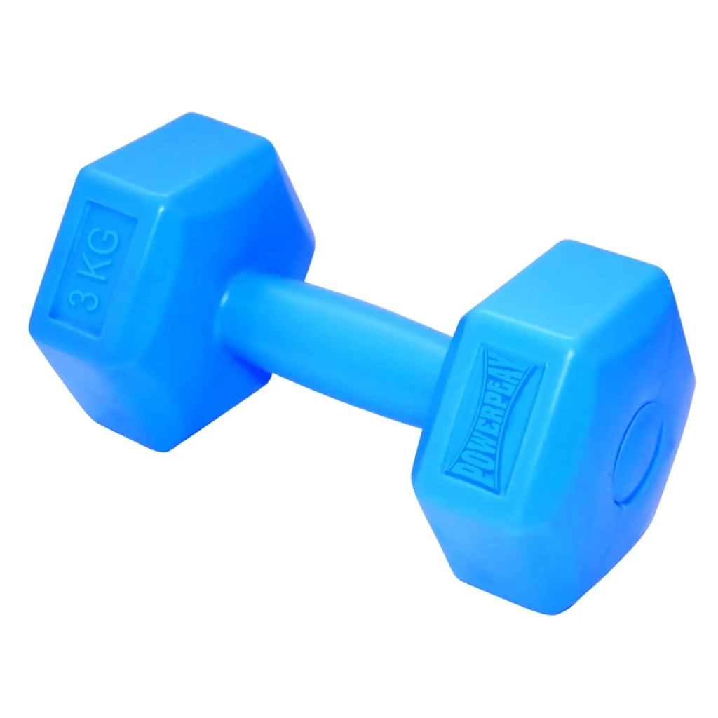 Гантель PowerPlay 4124 Hercules 3 кг Blue (PP_4124_3kg) Гантель PowerPlay 4124 Hercules 3 кг Blue (PP_4124_3kg)