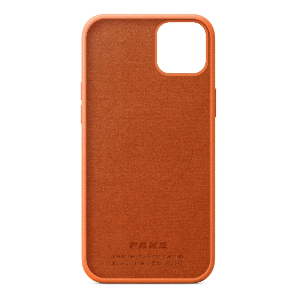 Чохол до мобільного телефона Armorstandart FAKE Leather Case Apple iPhone 14 Plus Golden Brown (ARM64459) Чохол до мобільного телефона Armorstandart FAKE Leather Case Apple iPhone 14 Plus Golden Brown (ARM64459)