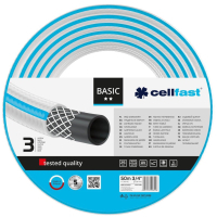 Hose for irrigation Cellfast BASIC, 3/4', 50m, 3 layers, up to 25 Bar, -20…+60°C (10-422)