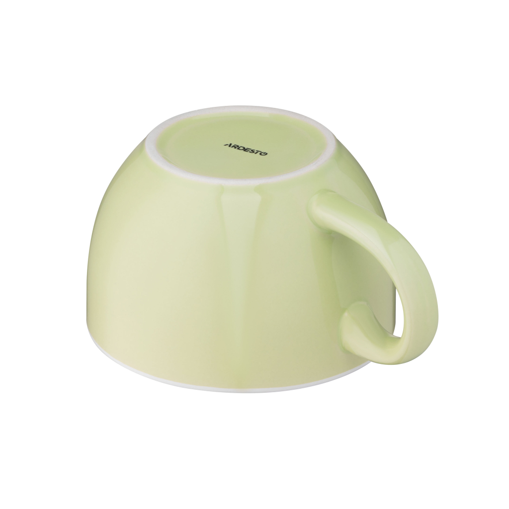 Чашка Ardesto Merino 480 мл Light Green (AR3486LG)