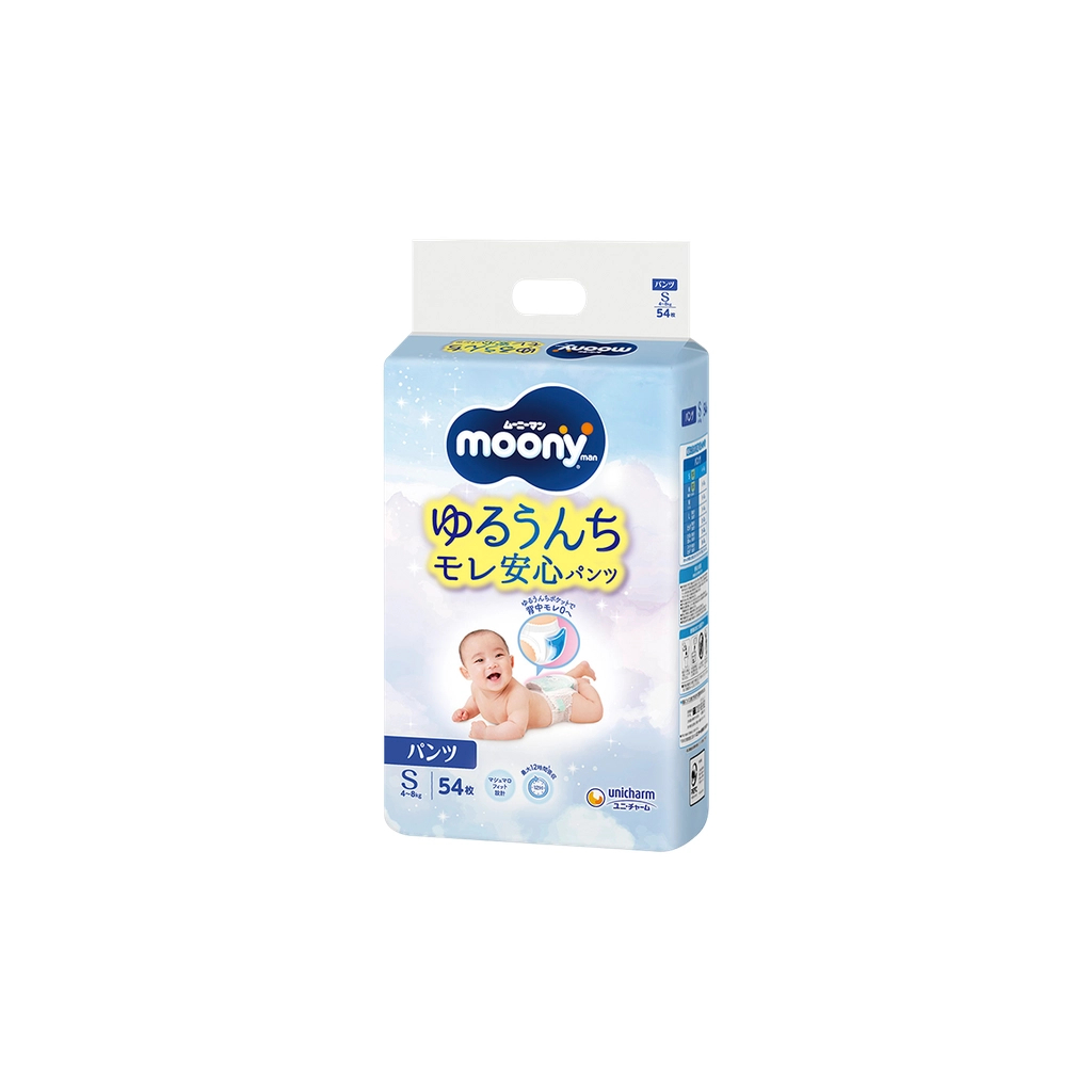 Підгузки Moony S 4-8 кг 54 шт (4903111137275)