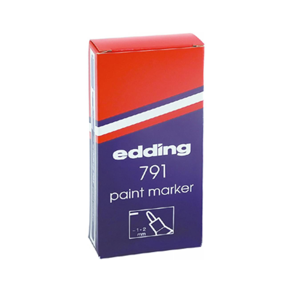 Маркер Edding для декоративних робіт Paint E-791 1-2 мм Золотий (e-791/12) Маркер Edding для декоративних робіт Paint E-791 1-2 мм Золотий (e-791/12)