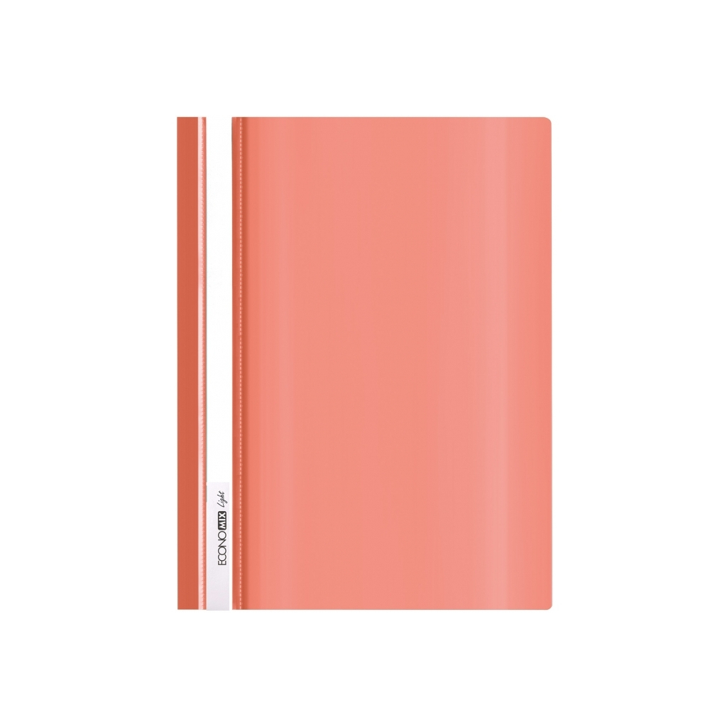 Папка-швидкозшивач Economix А4 Light без перфорації, червона (E38503-03)