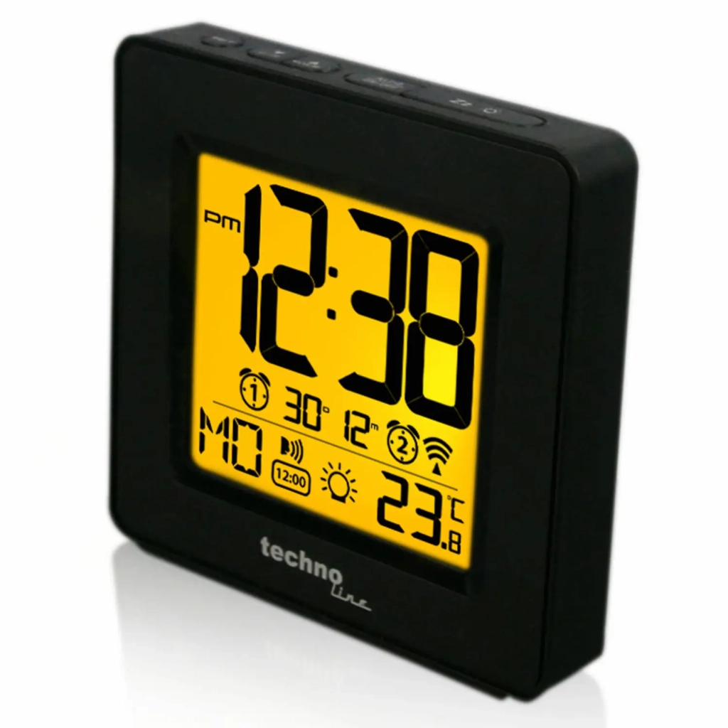 Настільний годинник Technoline WT330 Black (DAS301808)