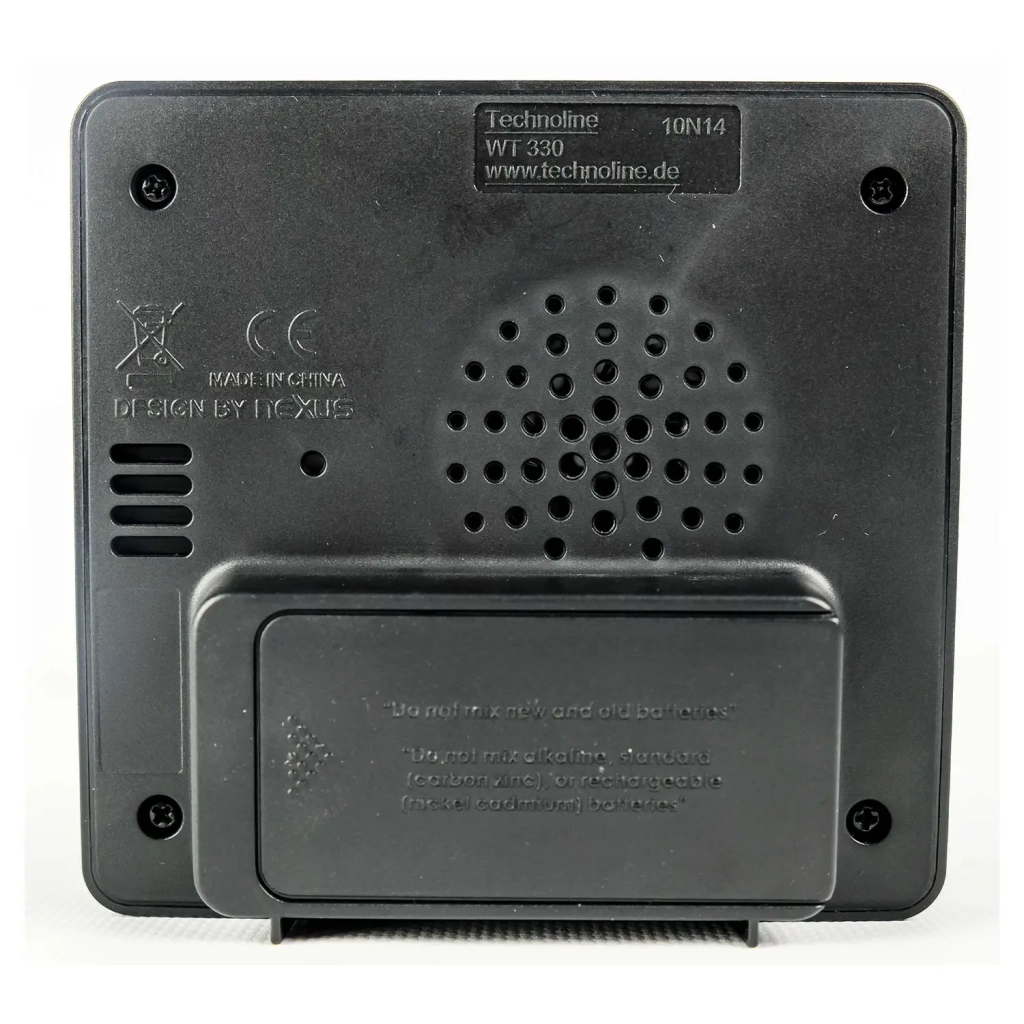 Настільний годинник Technoline WT330 Black (DAS301808)