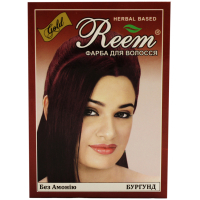 Hair dye Reem Gold Burgundy 60 g (8906029310088)