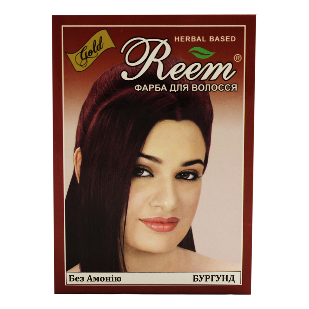 Фарба для волосся Reem Gold Бургунд 60 г (8906029310088)